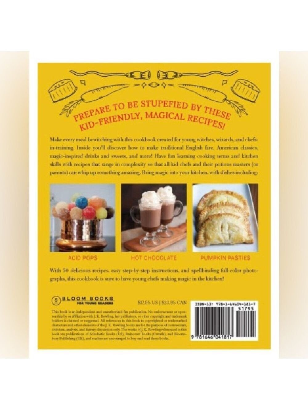 Unofficial Harry Potter & Unofficial Hogwarts Cookbooks for Kids - 2 bks - Picture 10 of 15